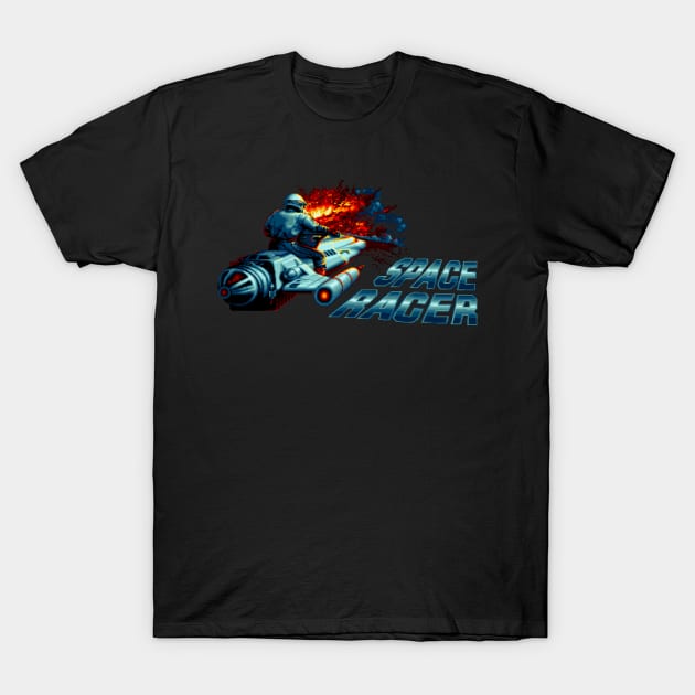 Space Racer T-Shirt by iloveamiga